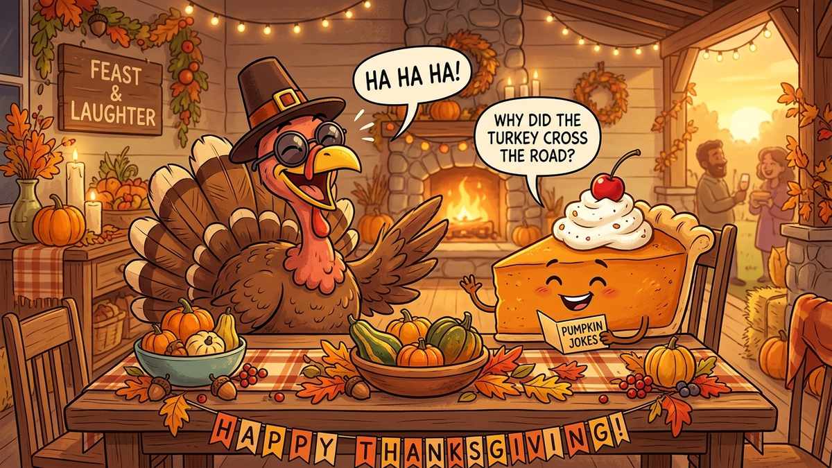 60 Best Thanksgiving Jokes That Are Gobbling Funny
