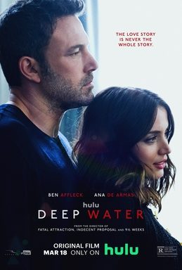 Deep Water 2022 Erotic Thriller Poster starring Ana de Armas and Ben Affleck