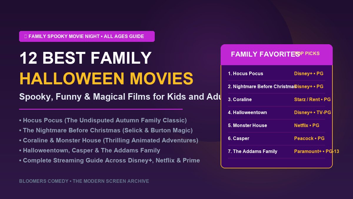 12 Best Family Halloween Movies That Are Spooky & Fun