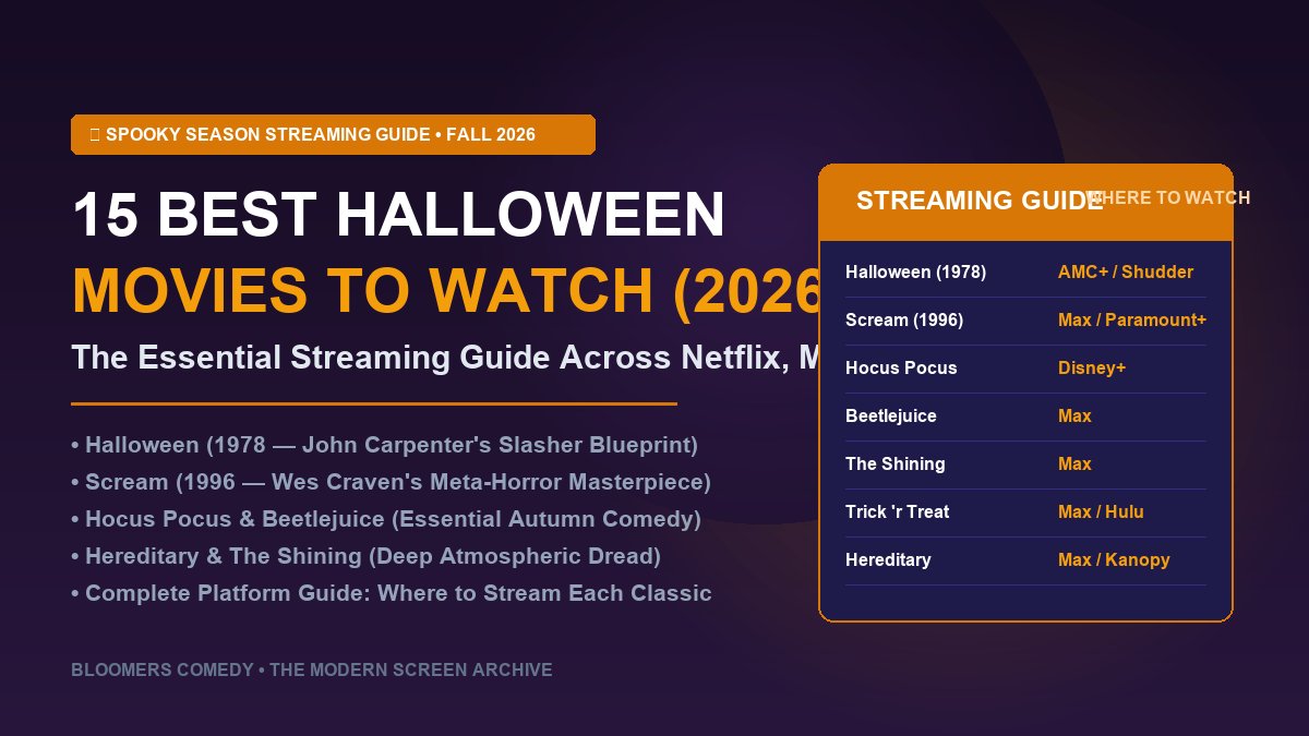 15 Best Halloween Movies to Watch in 2026 (Streaming)
