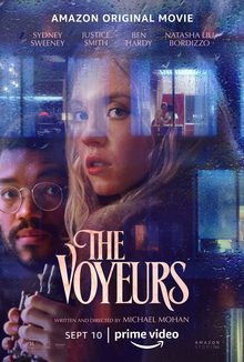 The Voyeurs 2021 Movie Poster starring Sydney Sweeney